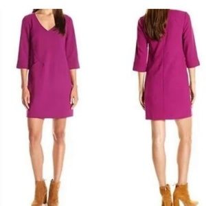 Trina Turk v-neck shift dress